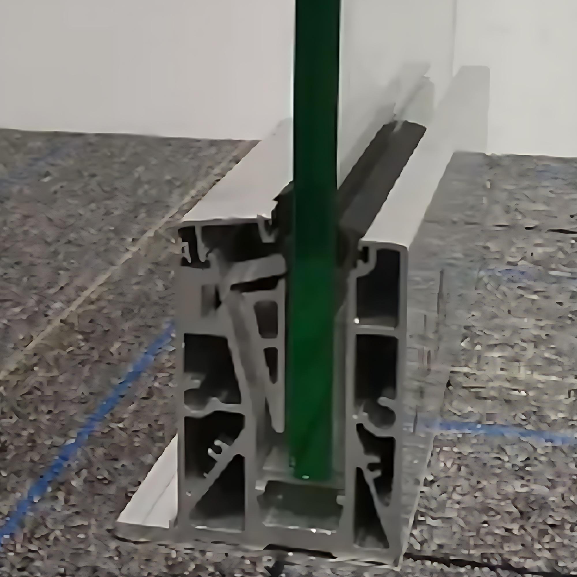 U Channel Glass Railing -Floor Mounted Glass Railing Z5 - JWT Glass ...